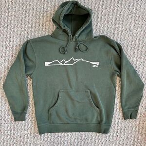 Stio Green Hoodie Large